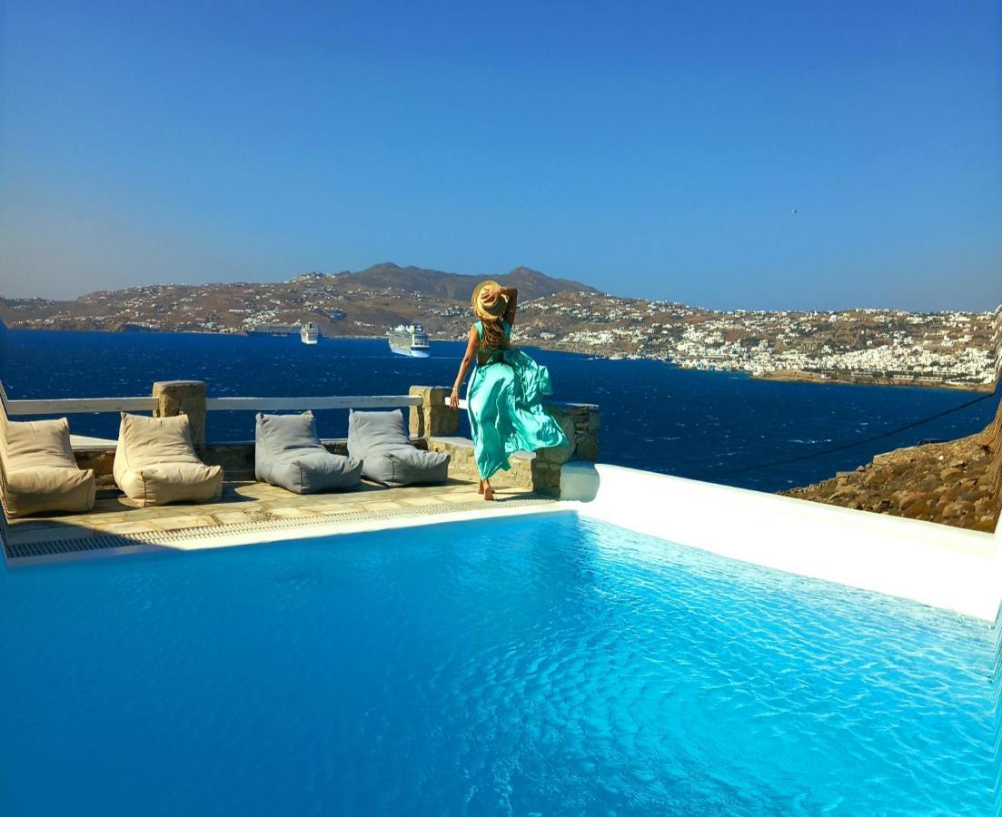 Mykonos Point Luxury Villas Mykonos Town Exteriér fotografie